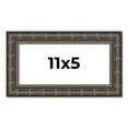 thumbnail image 1 of 11x5 Frame Black Bamboo Solid Wood Picture Frame Width 1.5 Inches | Interior Frame Depth 0.5 Inches, 1 of 8