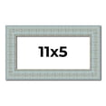 thumbnail image 1 of 11x5 Frame Blue Teal Distressed Solid Wood Picture Frame | 1.625 Inch Moulding Width | Sonoma Blue, 1 of 8