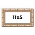 thumbnail image 1 of 11x5 Frame Silver Real Wood Picture Frame Width 1.5 inches | Interior Frame Depth 0.5 inches |, 1 of 8
