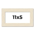 thumbnail image 1 of 11x5 Frame White Real Wood Picture Frame Width 1.5 inches | Interior Frame Depth 0.5 inches | Barn, 1 of 8
