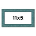 thumbnail image 1 of 11x5 IN Frame Blue Rustic Barnwood Solid Wood Picture Frame Width 1.25 Inches | Interior Depth 0.5, 1 of 8