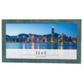 thumbnail image 1 of 11x5 IN Frame Blue Rustic Barnwood Solid Wood Picture Frame Width 1.25 Inches | Interior Depth 0.5, 1 of 8