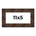 thumbnail image 1 of 11x5 IN Frame Brown Burl Real Wood Picture Frame Width 1.625 Inches | Interior Frame Depth 0.5, 1 of 8