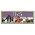thumbnail image 1 of 11x5 IN Frame Grey Real Wood Picture Frame Width 1.5 Inches | Interior Frame Depth 0.5 Inches |, 1 of 8