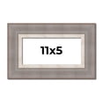 thumbnail image 1 of 11x5 IN Frame Grey Real Wood Picture Frame Width 2.75 Inches | Interior Frame Depth 0.5 Inches |, 1 of 8
