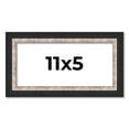 thumbnail image 1 of 11x5 IN Frame Silver Real Wood Picture Frame Width 1.25 Inches | Interior Frame Depth 0.75 Inches |, 1 of 8