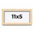 thumbnail image 1 of 11x5 IN Shadow Box Frame Brown | 0.875 Inches Deep Real Wood Contemporary Shadowbox Display Frame |, 1 of 5