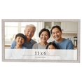 thumbnail image 1 of 11x6 Frame White Real Wood Picture Frame Width 0.75 inches | Interior Frame Depth 0.5 inches |, 1 of 8