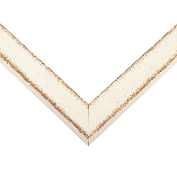 11x6 Frame White Real Wood Picture Frame Width 1.25 inches | Interior Frame Depth 0.5 inches |