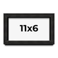 thumbnail image 1 of 11x6 Shadow Box Black Rustic Barnwood Display Frame  | 1.125 Inch Deep | 0.875 Inch Moulding Width, 1 of 4