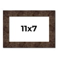 thumbnail image 1 of 11x7 Frame Brown Burl Real Wood Picture Frame Width 1.625 Inches | Interior Frame Depth 0.5 Inches, 1 of 8