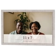 thumbnail image 1 of 11x7 Frame White Real Wood Picture Frame Width 0.75 inches | Interior Frame Depth 0.5 inches |, 1 of 8