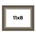 thumbnail image 1 of 11x8 Frame Brown Solid Wood Picture Frame | 1.75 Inch Moulding Width | Austin Frame Complete with, 1 of 8