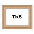 thumbnail image 1 of 11x8 Frame Charleston Honey Brown Solid Wood Picture Frame Width 1.75 Inches | Interior Depth 0.5, 1 of 8