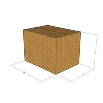 11x8x8 - 32 ECT Corrugated Boxes -New for Moving or Shipping Needs