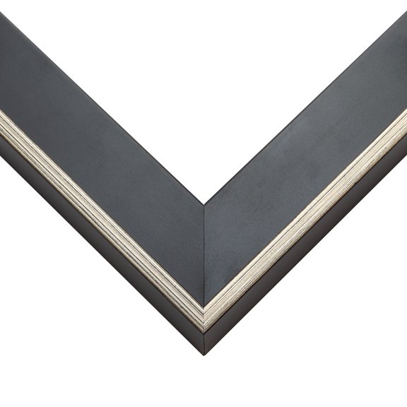 11x9 Canvas Frame Silver Solid Wood Floater Frame Width 1 Inches | Interior Frame Depth 1 Inches |