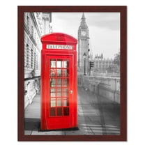 11x9 Frame Brown Picture Frame - Complete Modern Photo Frame Includes UV Acrylic Shatter Guard Front, Acid Free