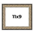 thumbnail image 1 of 11x9 Frame Silver Real Wood Picture Frame Width 1.75 Inches | Interior Frame Depth 0.5 Inches |, 1 of 8