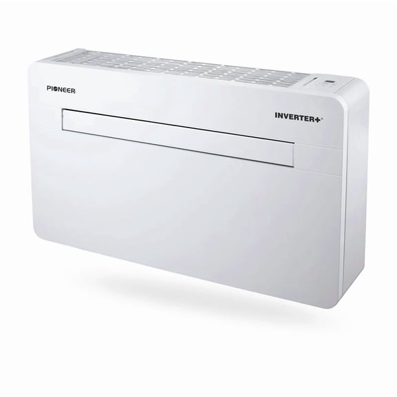 12,000 BTU All-in-One Console Inverter Heat Pump, Through-the-Wall Monoblock Packaged Unit with No Outdoor Condenser, 230V