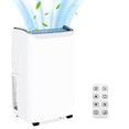 thumbnail image 1 of 12,000 BTU Portable AC Units for Rooms,3-In-1 Air Conditioner,Remote,LED Display,24H Timer,White, 1 of 7
