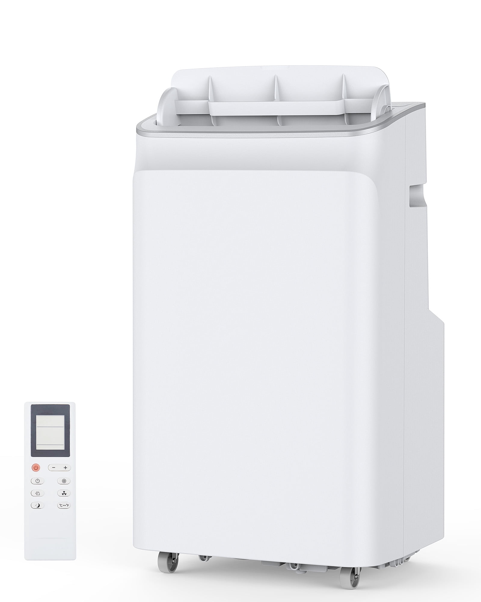 12,000 BTU Portable Air Conditioner – 3-in-1 Cooling, Fan, Dehumidifier – Remote Control, Timer, Sleep & Auto Swing – Cools Up to 550 Sq.Ft – Quiet Operation – Easy Setup – White