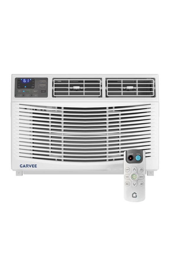 12,000 BTU Window AC, Remote, 3 Fan Speeds, Quiet, LED Display