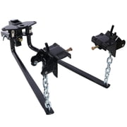 12,000lb Weight Distribution Hitch with Height Adjustable Forged Shank for Smooth Towing and Trailer Sway Control