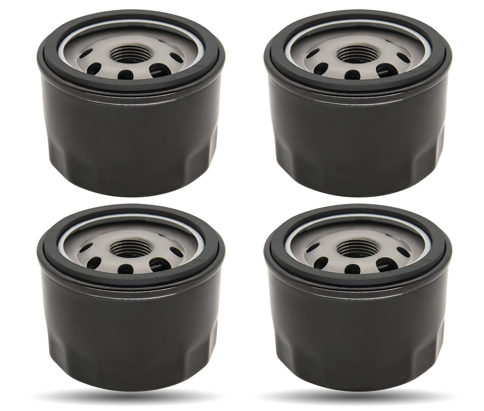 12 050 01-S 492932s Oil Filter for 492932 795137 696854, Replace 21548100 1205001-S 1205001, Compatible with Kawasaki 49065-7007 GY20577, 49065-0721 LG492932S 28 050 01-S Oil Filter, 4 Pack