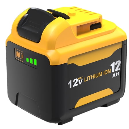 12.0Ah Battery Replacement for Dewalt 12V Battery MAX Cordless Power Tool DCB120 DCB123 DCB124 DCB126 DCB127 Lithium-ion Battery