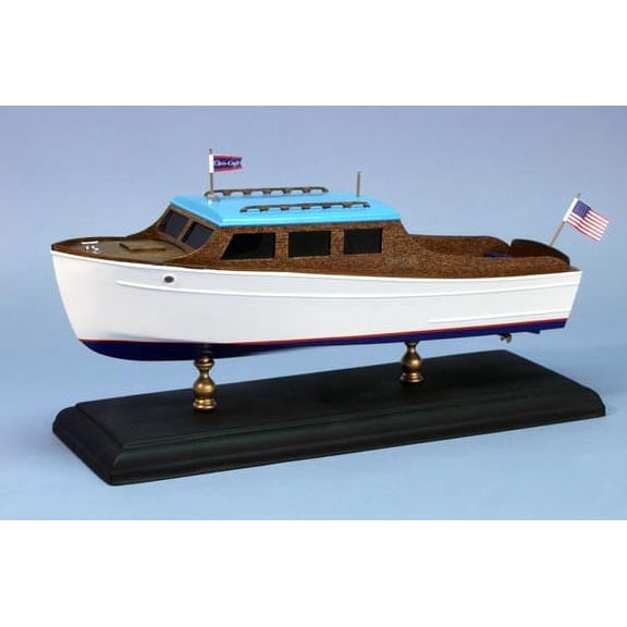 12-1/2" 1935 Chris Craft 25' Steamline Cruiser Laser Cut Kit (1/24)