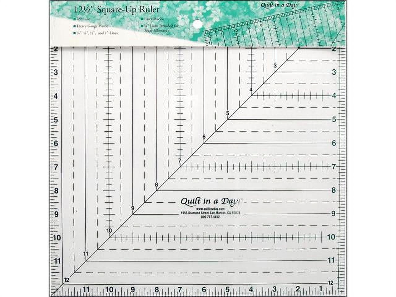 12 1/2 Square Up Ruler by Quilt in a Day