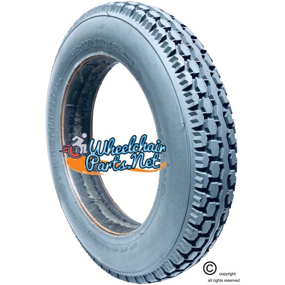 12 1/2 X 2 1/4" KNOBBY FOAM FILL TIRE. FITS ON SPLIT RIMS