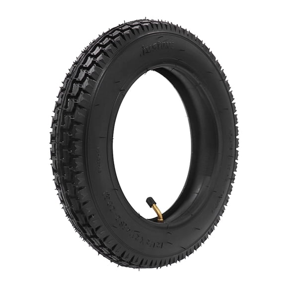 12-1/2 x2-1/4 12.5x2.25 Tire & Inner Tube Set with Angled Valve Stem For Electric Scooters Razor Pocket Mod, Currie, Schwinn, GT, IZIP, eZip