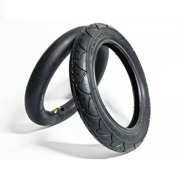 12 1/2X2 1/4(57-203) Tyre&Inner Tube Fits Baby Carriage Wheelbarrow Scooter