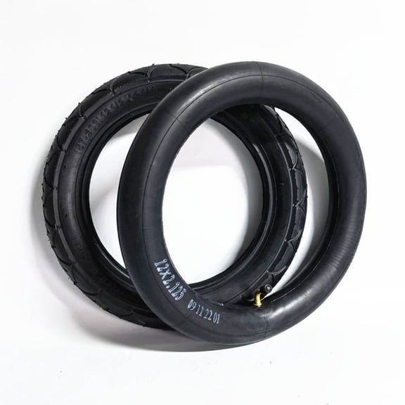 12 1/2X2 1/4(57-203) Tyre&Inner Tube Fits Baby Carriage Wheelbarrow Scooter