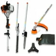 thumbnail image 1 of 12 in 1 Multi-Functional Trimming Tool, 52CC 2-Cycle Garden Tool System with Gas Pole Saw, Hedge Trimmer, Grass Trimmer, and Brush Cutter EPA Compliant, 1 of 26