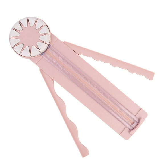 12 In 1 Paper Cutter Roll Paper Cutter Edge Trimmer Paper Crafts 12 Cutting Types Precision Paper Edger With Measurement For Photo Cards Scrapbooking Packaging