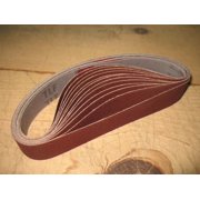 12- 1 X 18 Sanding Belts A100 For Work Sharp Tool Sharpener Attachment