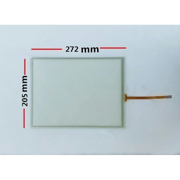 12.1 inch 4 wire resistive touch screen computer monitor query all-in-one industrial touch panel 272*205mm