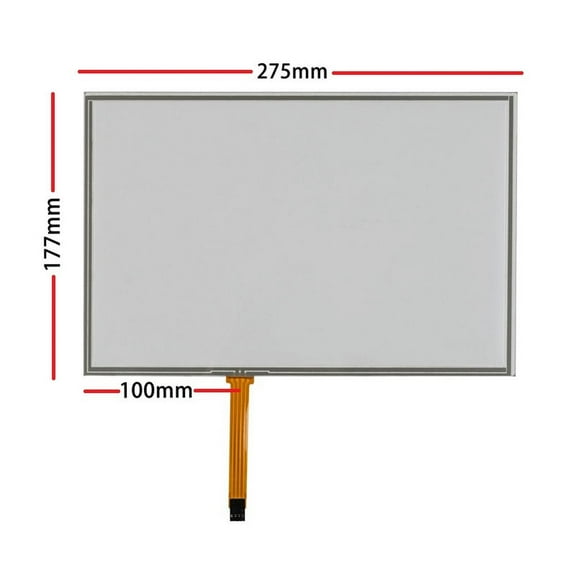 12.1 inch 4-wire touch screen is suitable for industrial control medical monitoring equipment all-in-one touch panel 275*177