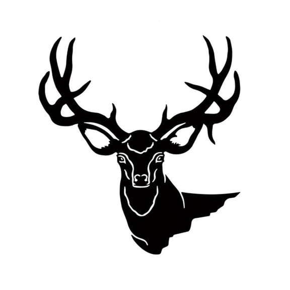 1210.72 Inches Crafts Deer Head Metal Wall Art - Elegant Home and Office Decor for Living Room and Bedroom Wall Decor Metal Wall Hanging