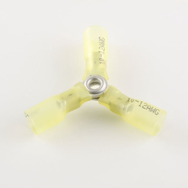 12-10 Ga. Heat-Shrink 3-Way Terminals - (pack of 5) - Walmart Business ...