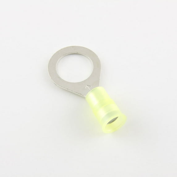 12-10 Ga. Nylon-Insulated Ring Terminals, 1/2" Stud - (pack of 50)