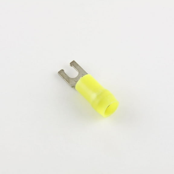 12-10 Ga. Nylon-Insulated Snap-Spade Fork Terminals, #6 Stud - (pack of 50)