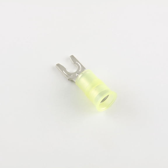 12-10 Ga. Nylon-Insulated Snap-Spade Fork Terminals, #8 Stud - (pack of 50)