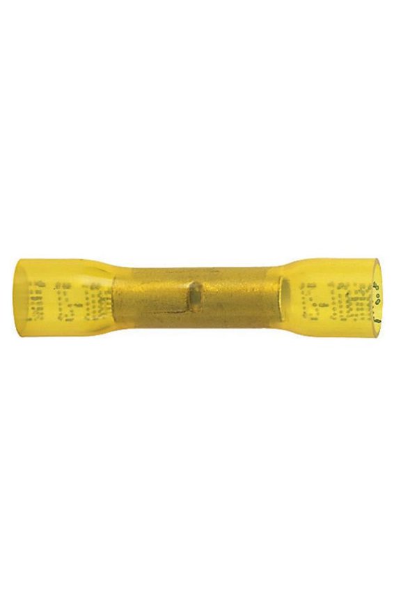 12-10 Gauge Butt Splice - Yellow