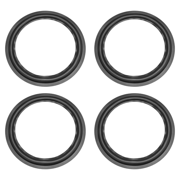 12" 12inch Speaker Rubber Edge Surround Rings Replacement Part for Speaker Repair or DIY 4 pcs