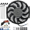 thumbnail image 1 of 12-13 Inch 180w Electric Radiator Fan Thread-In Probe Thermostat Switch Kit, 1 of 7