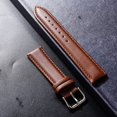 12 14 16 18 20 21 22mm Genuine Leather Watchband Soft Material Watch