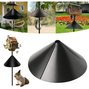 12/14/16/18inch Upgrade Squirrel Baffle for Protecting Hanging Bird Feeders and Bird Houses, Wrap Around Squirrel Baffles, Bird Feeder Squirrel Guard, Outside Pole Bird House Guard for Shepherd Hooks